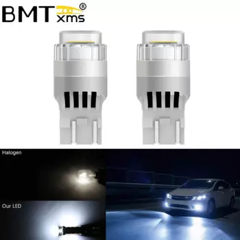 BMTxms T20 W21/5W 7443 7440 W21W T10 W5W Светодиодный светильник DRL T15 W16W Светодиодная лампа заднего хода для Lada Kalina Granta Vesta Priora Xray Niva