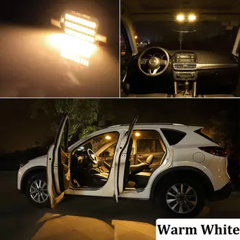 BMTxms Canbus для Mazda 6 GG GH GJ GL Sedan Hatch 2003-2020 без ошибок Автомобильный светодиодный внутренний светильник для внутреннего освещения номерного знака, аксессуары