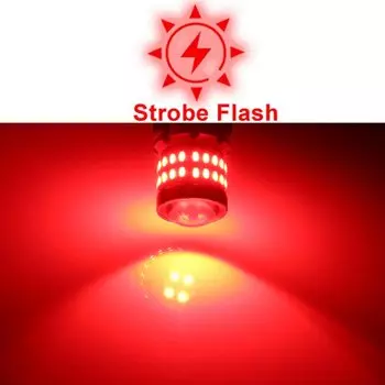 BMTxms T20 7443 Светодиодная стробоскопическая красная лампа W21W W21/5W Светодиодный стоп-сигнал для Toyota celica t20 t23 Honda Nissan Автомобильная сигнальная лампа
