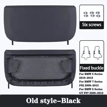 BMW F10 F07 F02 5 Серии, Чехол На Заднюю Панель Автомобильного Сиденья, Кожаная Сумка Для Переноски, Черный, Красный, Коричневый