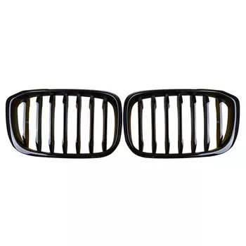 BMW X3 X4 G01 G02 G08 Передняя Решетка Радиатора Черный Глянцевый Однолинейный Гоночный Бампер Автомобильный Аксессуар