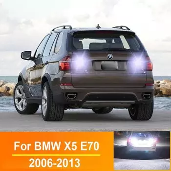 BMW X5 E70 Светодиодный Задний Стоп-сигнал 2006-2013 T15 W16W Лампа Заднего Хода Высокой Яркости 2400LM Автомобильные Аксессуары