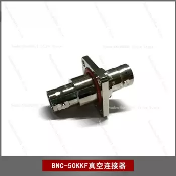 BNC-50KKF/Электрический разъем для газового уплотнения высокой вакуума/разъем BNC «мама-папа» с фиксирующей пластиной фланца