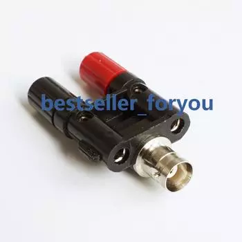 BNC Female разъем на два двойных 4 мм банановых штекера SNDSINDE RF