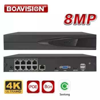 BOAVISION TS8108D33 NVR 8MP H.265