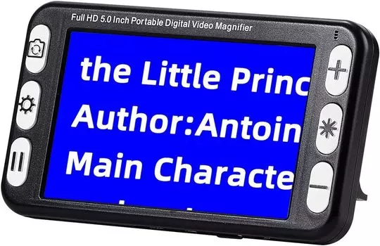 BOBLOV Цифровая видеолупа 5 дюймов 2-48X Zoom 26 цветов