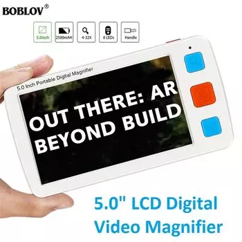 BOBLOV Электронная лупа 5 дюймов