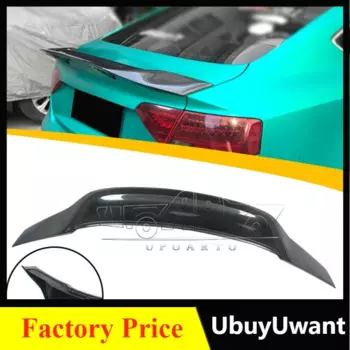 Комплект кузова в стиле R, задний спойлер багажника, крыло для Audi A5 B8 8T Coupe 2007 2008 2009 2010 2011-2013