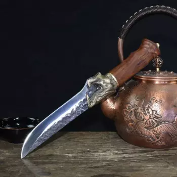 Бойный нож Longquan, Ручная ковка, нож для сбора костей, Ручная ковка, старый нож для измельчения фруктов