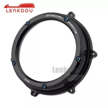 Боковая крышка сцепления двигателя мотоцикла, прозрачная крышка для DUCATI Panigale V4 998 1000 1100 V4S V4R 2018-2022 2021, аксессуары для мотоциклов