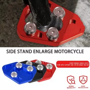 Боковая подставка для мотоцикла F 800 F800 GT R S ST, увеличивающая поддерживающие пластины для BMW F800GT F800R F800S F800ST R1200S Hp2 Sport Hp 2