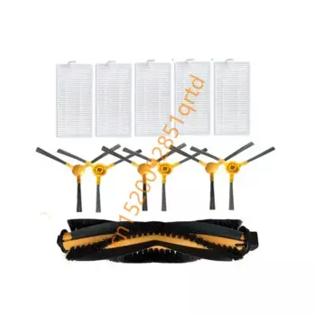 Боковая щетка, HEPA фильтр, ткань для швабры для Kitfort KT-545