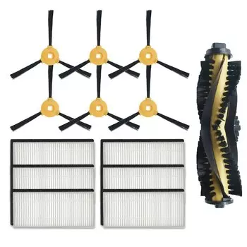 Боковая щетка Hepa-фильтра для CONGA EXCELLENCE 990 для Ecovacs Deebot N79S N79 Eufy RoboVac 11 11C Крышка щетки Первичный фильтр