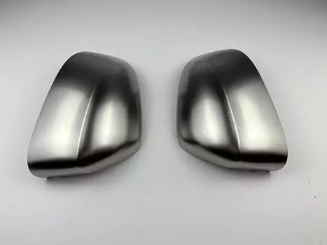 Боковое крыло автомобиля, задний вид для BMW X3 G01 2018 2019 X4 G02 X5 G05 X6 X7 G07, крышка зеркала заднего вида, отделка серебристого и серого цвета