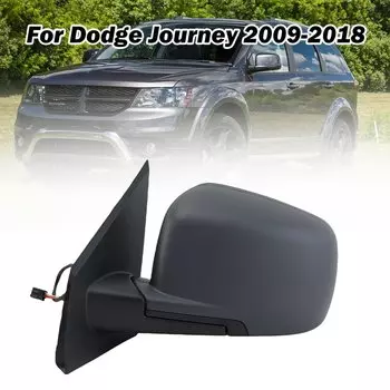 Боковое зеркало для Dodge Journey 2009- 2016 2017 2018 боковое зеркало заднего вида с подогревом Крышка объектива аксессуары