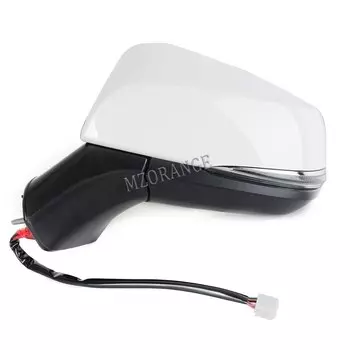 Боковое зеркало для Toyota RAV4 RAV 4 2019 2020 2021 2022, автомобильное зеркало заднего вида, рамка, указатель поворота, линза, стекло с подогревом