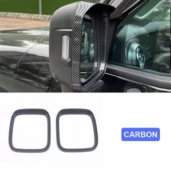 Боковое зеркало заднего вида автомобиля, рамка от дождя, накладка из АБС-пластика для WEY GWM Tank 300 T300 2023 2024, аксессуары для внешней модификации