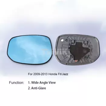 Боковое зеркало заднего вида TVYVIKJ, синее стекло для HONDA FIT Jazz 2003-2021, пять поколений, широкоугольный обзор, антибликовое дверное зеркало
