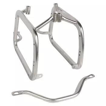 Боковой кронштейн из нержавеющей стали для мотоцикла без скрытого кронштейна боковой коробки выхлопной трубы подходит для KOVE 500X KOVE 525