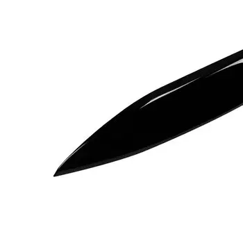 Боковой спойлер на заднее окно, накладка на крыло для BMW X6 X6M E71 E72 2008-2014, вид из углеродного волокна/глянцевый черный дефлектор лобового стекла задней двери