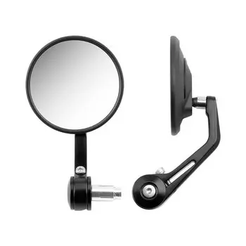 Боковые зеркала для мотоцикла E24, 7/8 дюйма, 22 мм, Emark, круглые зеркала заднего вида для мотоцикла, зеркала на руль, аксессуары для мотоциклов