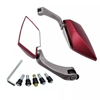 Боковые зеркала заднего вида для мотоцикла, скутера, электровелосипеда, 8 мм, 10 мм, универсальное для мотоцикла, круизера, поплавка, Yamaha Honda Kawasaki Suzuki