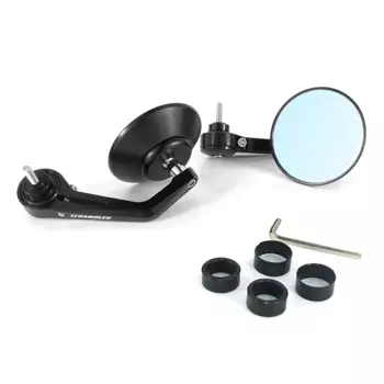 Боковые зеркала заднего вида с ручкой подходят для CB300R CB125R CB1000R CBF1000 Triumph SCRAMBLER Thruxton Daytona ROCKET III ST