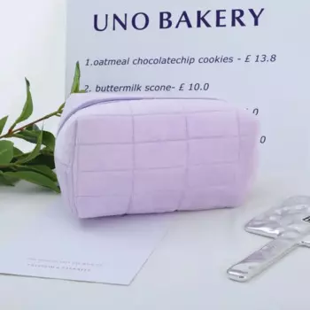 Большая однотонная косметичка WHYY из полиэстера