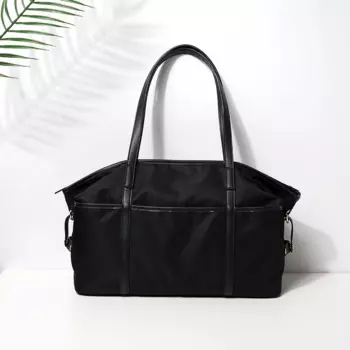 Большая вместительная сумка-тоут женская модная сумка через плечо портативная Большая вместительная нейлоновая оксфордская Брезентовая большая сумка