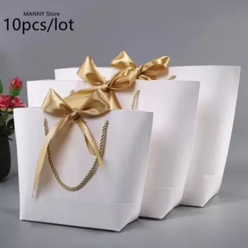 Большая Золотая Подарочная коробка для пижам, одежды, книг, Упаковочная бумажная коробка с золотыми ручками, сумки с ручками, Dec