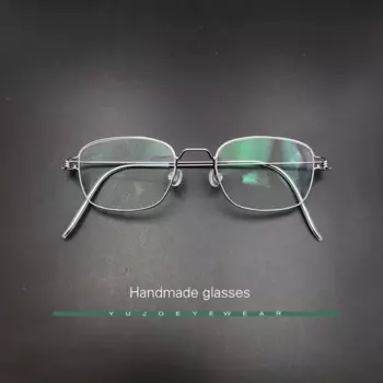Большие и маленькие квадратные очки ручной работы без винтов, антисиние очки, линзы для пресбиопии, коротковое зеркало