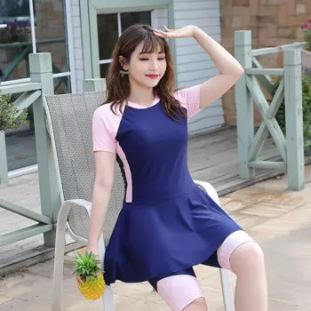 Большие размеры, мусульманские женские скромные купальники Burkini, Исламский купальник с юбкой, купальный костюм, пляжная одежда, горячая весенняя одежда