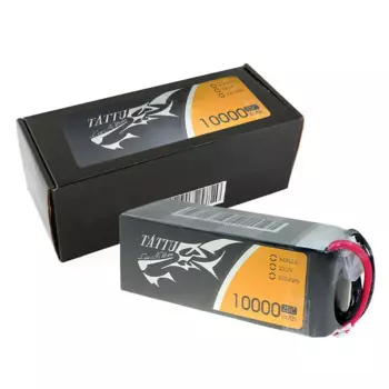 Большой батарейный блок Foxtech TATTU 22,2 V 6S 10000mAh 25C Lipo