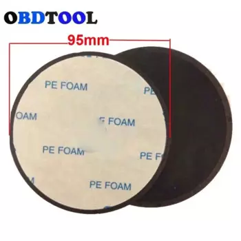 Большой диск 95 мм для автомобиля, кронштейн на присоске, основа, диск из вискозы, панель приборной панели, прокладка, вставка, подкладка для мобильного видеорегистратора, фиксирующий круглый коврик