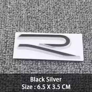 Большой размер 3D Металлический новый значок R Эмблема на задний багажник автомобиля Наклейки на кузов автомобиля Наклейка для VW Golf GTI Sagitar Magotan Passat Стиль автомобиля