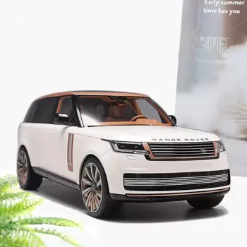 Большой размер, новинка 1/18, Внедорожник Land Range Rover, модель автомобиля из сплава, литой металлический игрушечный внедорожник, модель автомобиля со звуком и фотографией, детский подарок