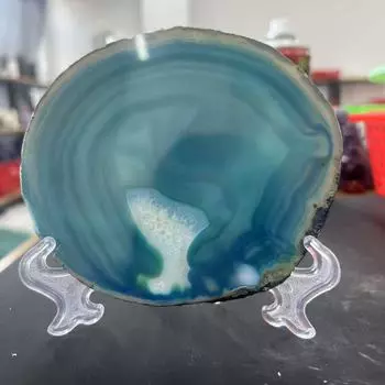 Большой синий агат геод ACSDVOCATE