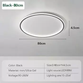 Потолочный светильник DARHYN 30/50/80 см три цвета света