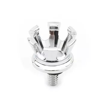 Болт сиденья мотоцикла, гайки, крышка ручки крепления в стиле короны для Harley Touring Road King Dyna Wide Glide Softail Street Bob