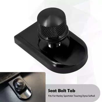 Болт сиденья мотоцикла, крышка, винтовое крепление, ручка сиденья с резьбой 1/4-20 для Harley Sportster Touring FLTRX Dyna Softail FXBR