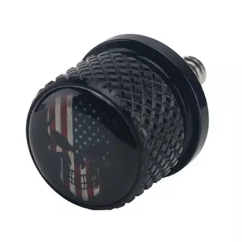 Болт заднего сиденья, алюминиевый болт крыла, винт для Harley 1996 up Sportster 883 1200 48 Touring Dyna Softail Street Glide