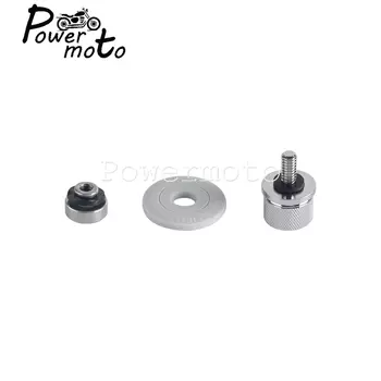 Болт заднего сиденья мотоцикла, винт крыла, гайка, крепление, резиновая прокладка для Harley Touring Road King Street Electra Glide Ultra Limited