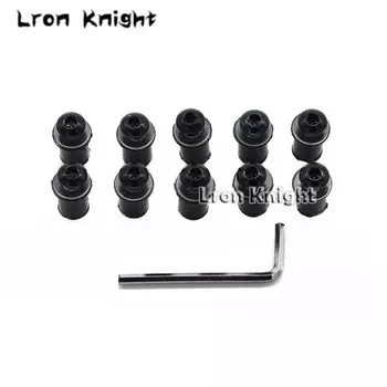 Болты для лобового стекла Мотоцикла BMW S1000RR S1000R HP4 S1000XR S1000 RR S1000 XR Rninet F800GS 5 мм 10 шт.