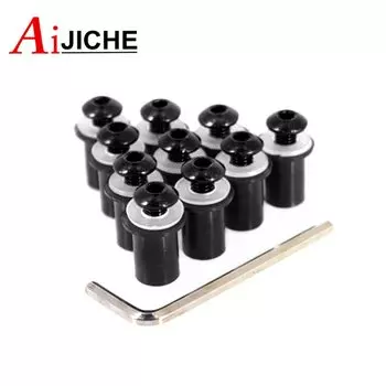 Комплект болтов для лобового стекла мотоцикла M5 5 мм для F650GS F700GS F800R F800S R1200R LC K1200S F800GS ADVENTURE 1200 GS G310GS