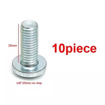 Болты для установки мотоциклетного тормозного диска винт ротора M8 10 шт. задний тормоз из углеродистой стали M8 Универсальный антикоррозийный для мотоцикла