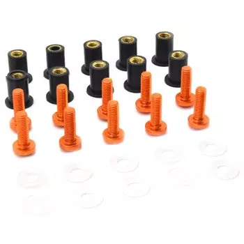 Болты для ветрового стекла для YAMAHA YZF R6 R3 R1 M/S R7 R9 R25 R125 R15 10 шт. 5 мм, комплекты винтов для ветрового стекла YZFR1 YZFR6 YZFR3 YZFR125 YZFR7