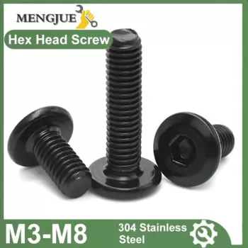 Болты из нержавеющей стали M3 M4 M5 M6 M8 (10 шт.)