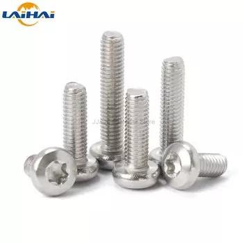 Болты JARBLUE с полукруглой головкой из нержавеющей стали 304 (A2-70) М1.4-М6 3-50 мм