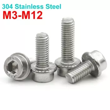 Болты с гайками Zimir нержавеющая сталь 10/30 шт.