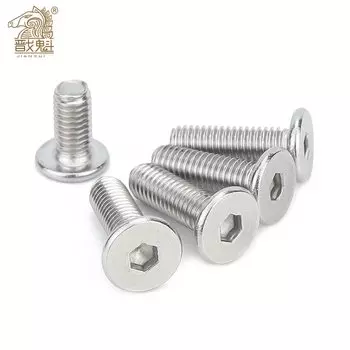 Болты с плоской головкой из нержавеющей стали M1.6-M8